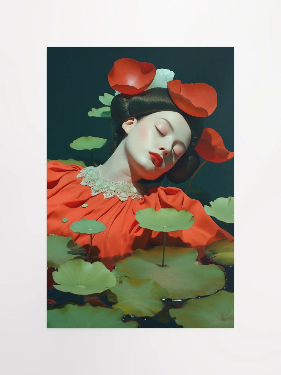 Surreal Lily Pad Dreams Poster product image (8)