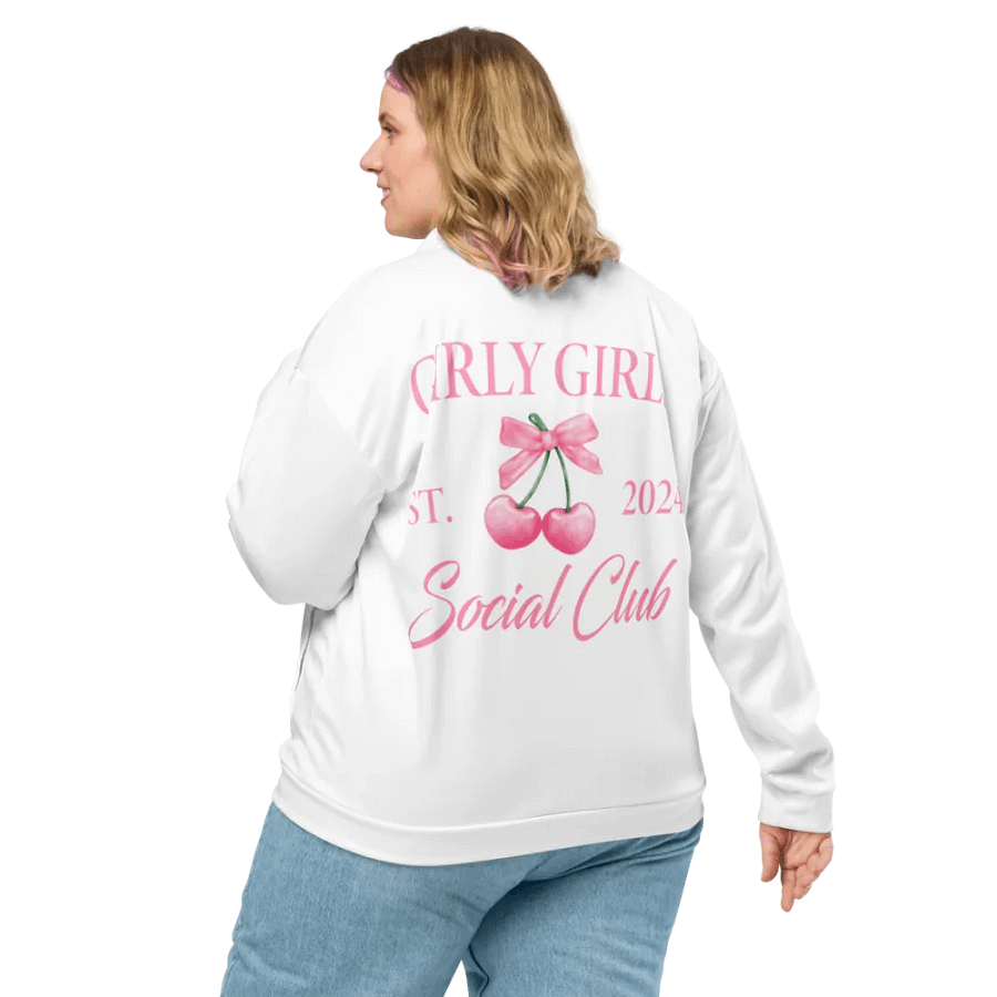 'Girly-Girls Social Club' Bomber Jacket product image (7)
