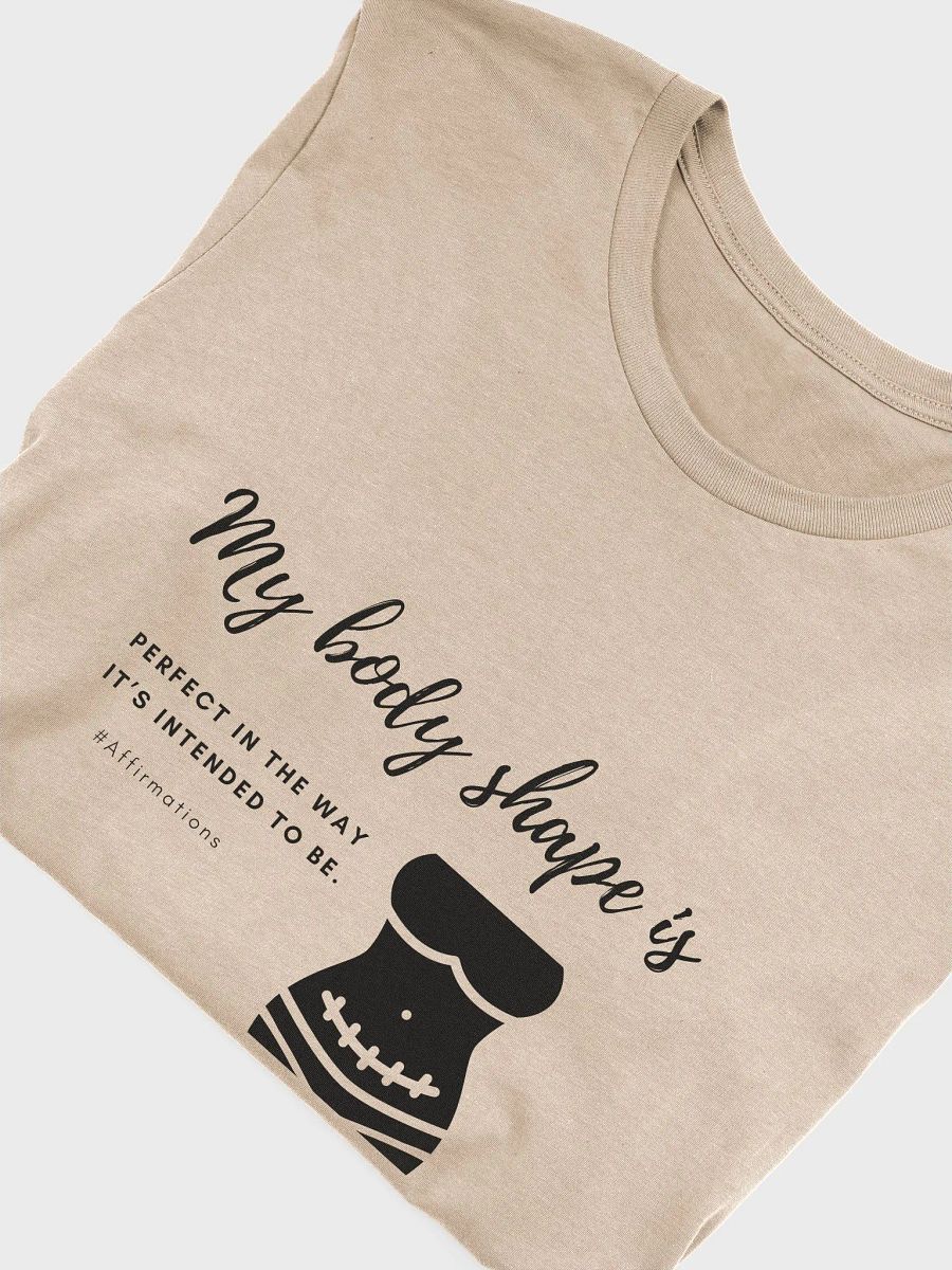 My body shape is Dark Unisex Super soft T-Shirt product image (25)