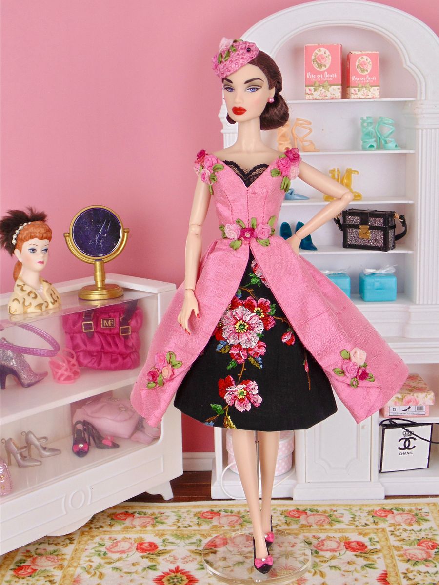 Rose in Bloom OOAK fashion for 12 inch fashion dolls product image (4)
