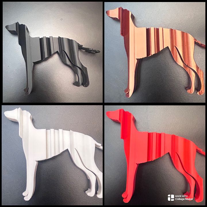 Greyhound 3D Text Flip product image (1)