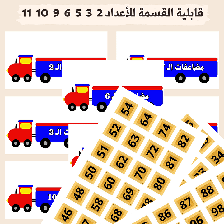 قابلية القسمة على الأعداد | قطار العوامل - pdf product image (2)