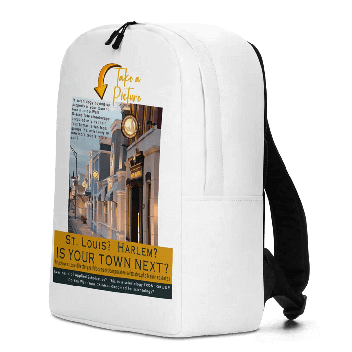 Backpack - Is Your Town Next? product image (2)