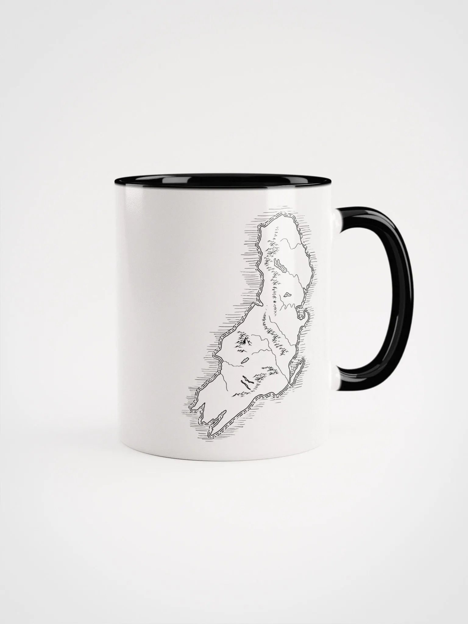 Continental Map Mug product image (1)