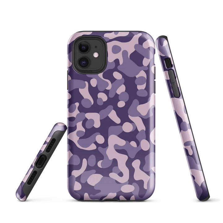 Lavender Camo Tough Case for iPhone® product image (1)