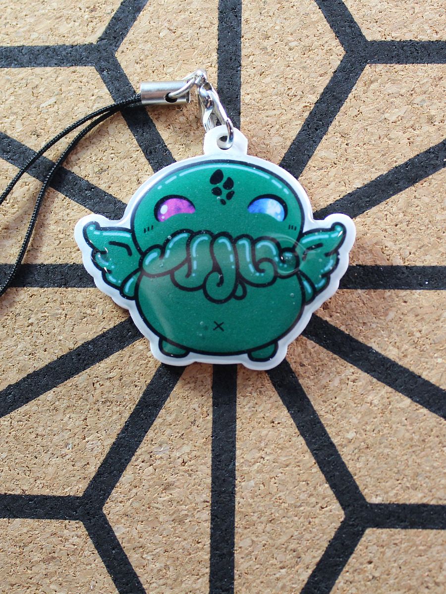Cthulhu Keychain, Magnet, or Needle minder product image (1)