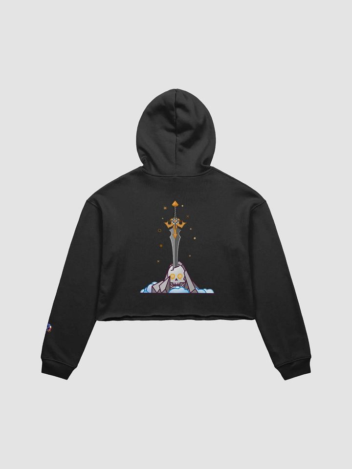 Sword in the Skull - Argent Variation - Crop Sweater product image (4)