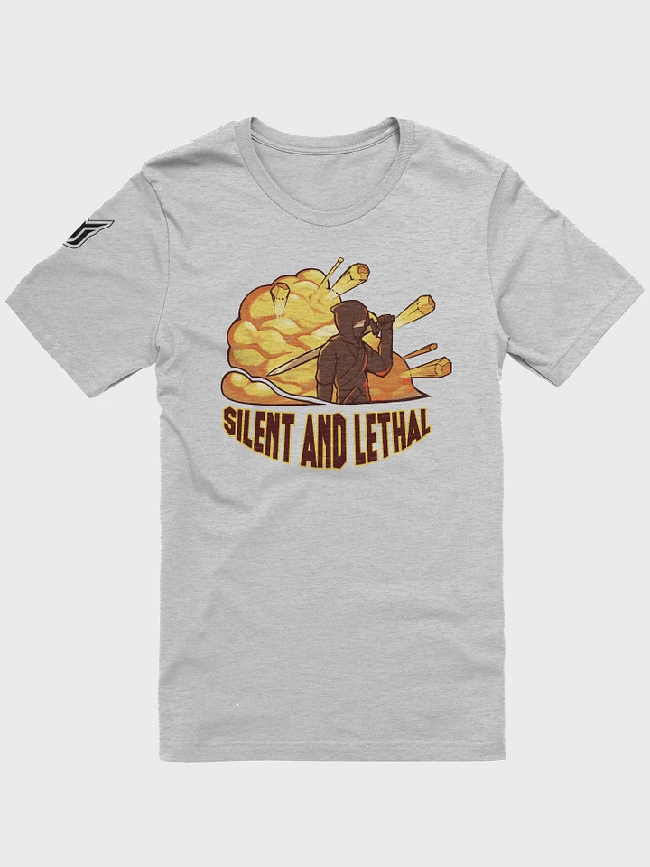 Silent And Lethal T-shirt (Light) product image (1)