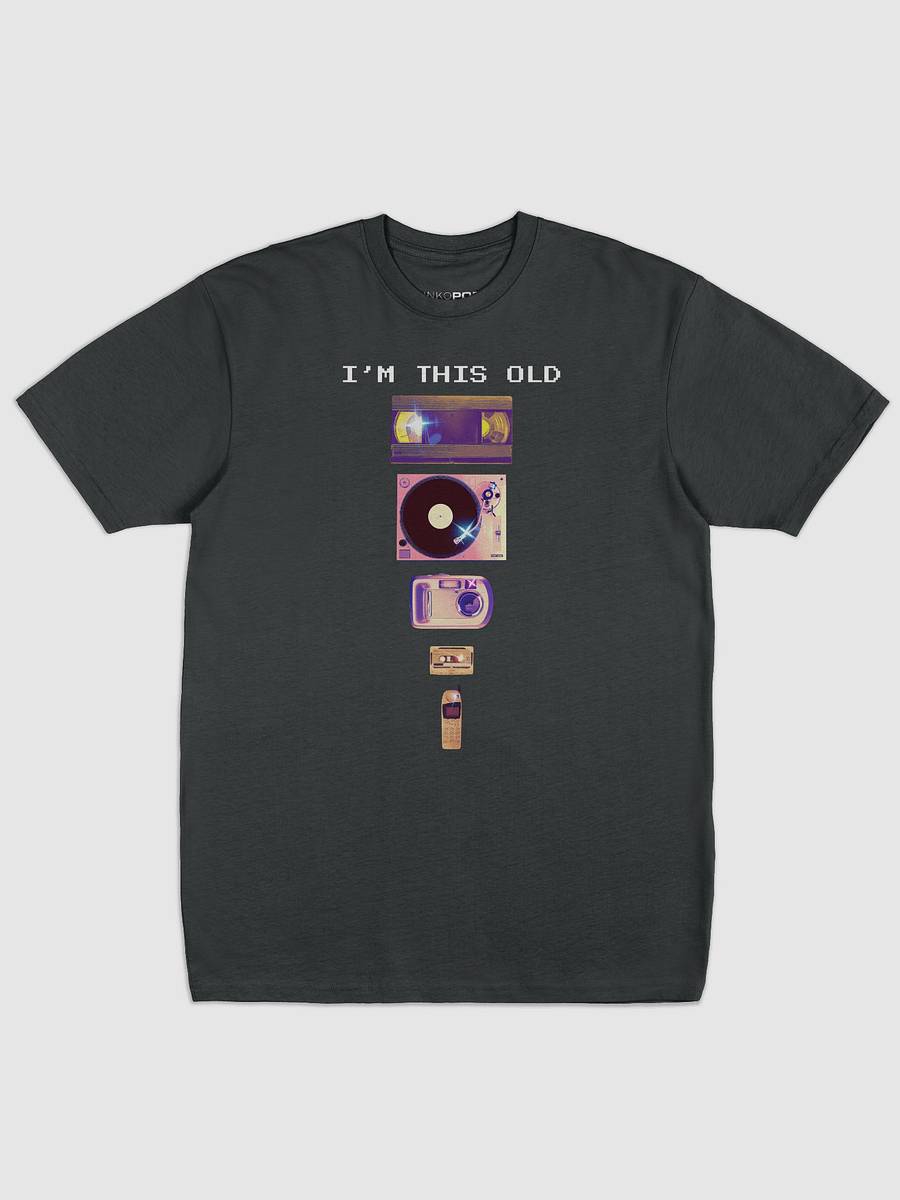 I'm This Old Dark Retro T-Shirt product image (2)