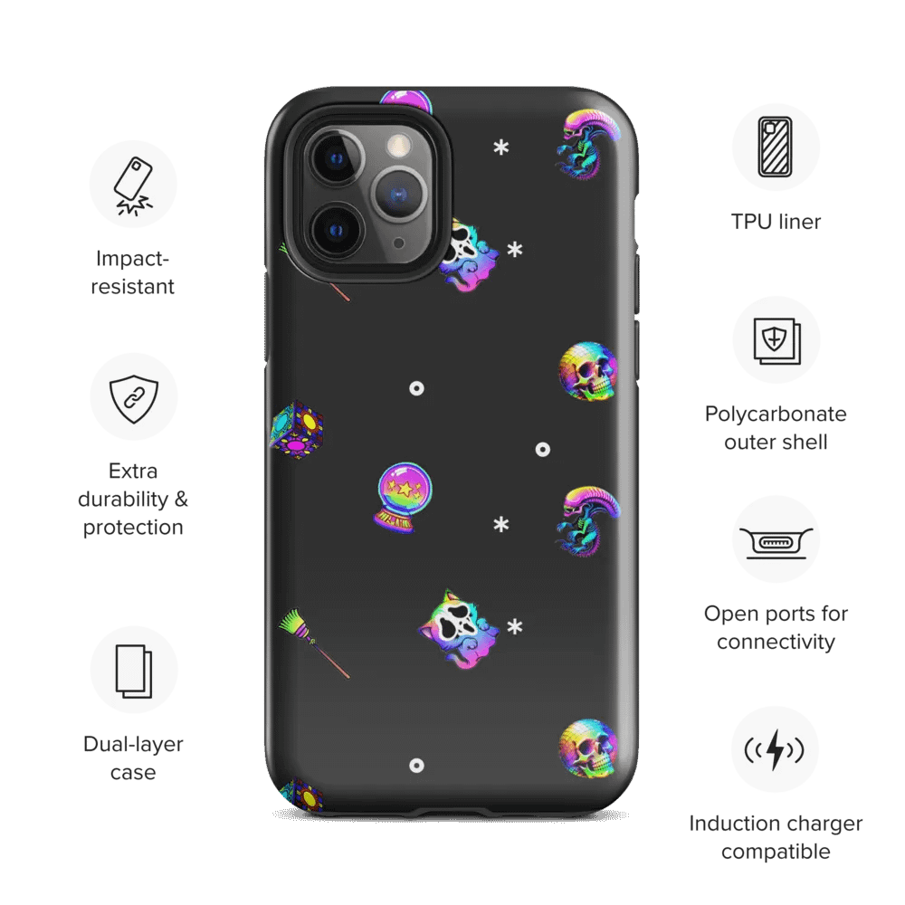 Black iPhone Case product image (3)