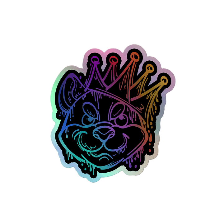 Shweedle Dog Rainbow Sticker product image (2)