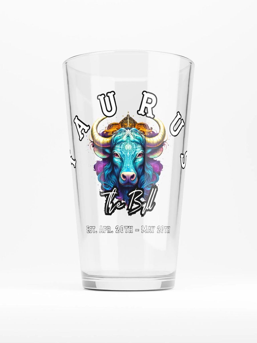 Taurus - Zodiac Shaker Pint Glass product image (1)