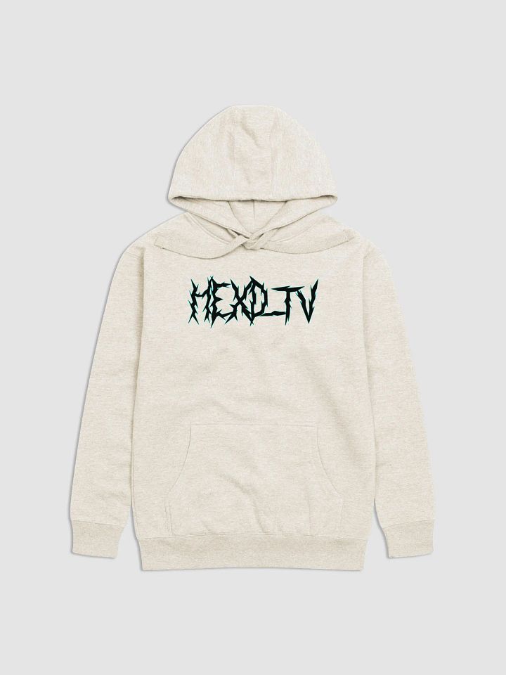 HEXD METAL HOODIE IN CYAN product image (1)