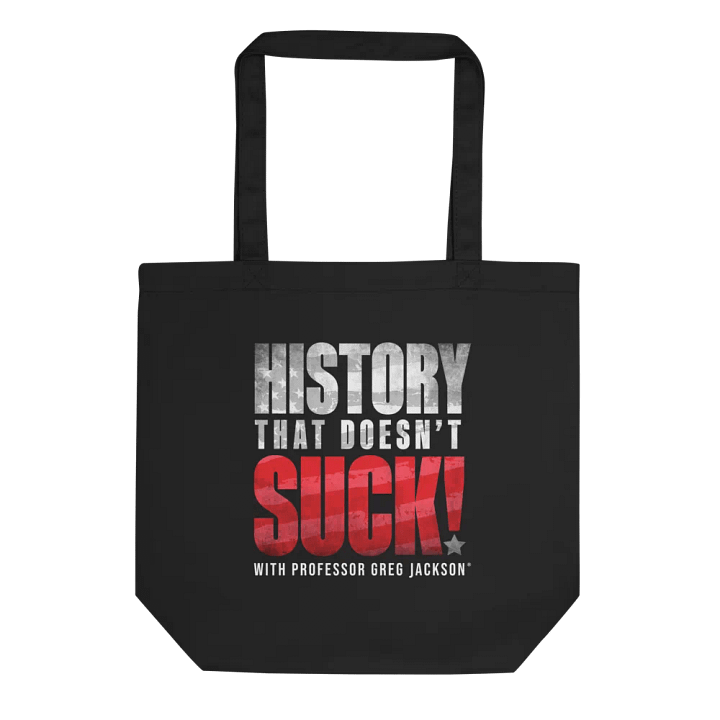 Party Like It's 1773 Canvas Tote - Black product image (2)