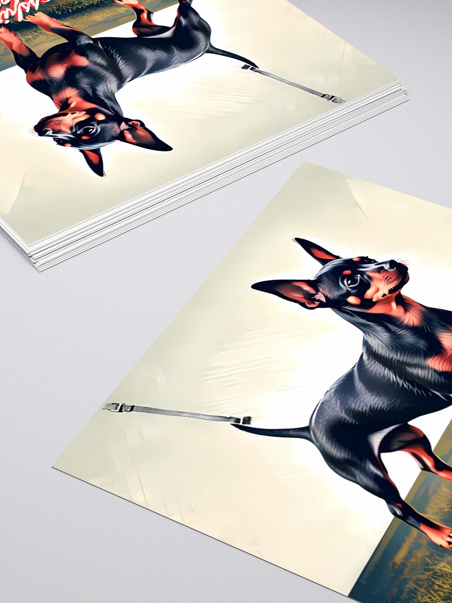 Lancashire Heeler Dog Art | Colorful Canine Design with Gradient Sky product image (12)
