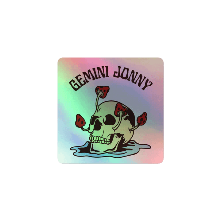 Gemini Jonny Mushkull Sticker product image (1)