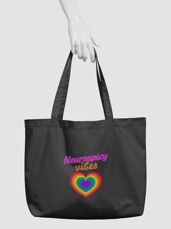 Neurospicy Vibes Organic Tote product image (1)