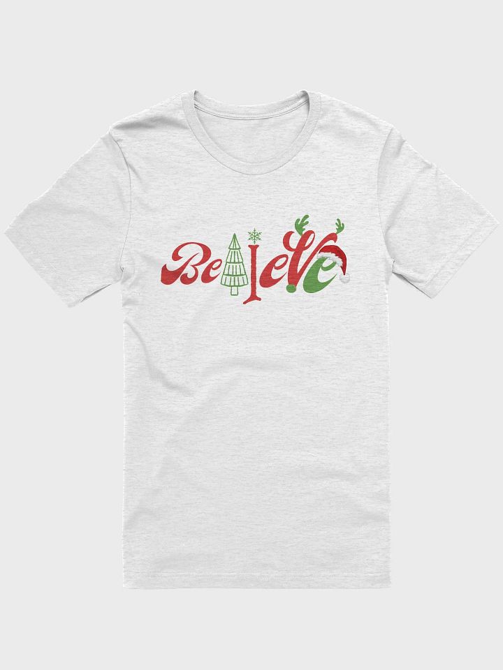 Holiday Believe Festive T-Shirt product image (1)