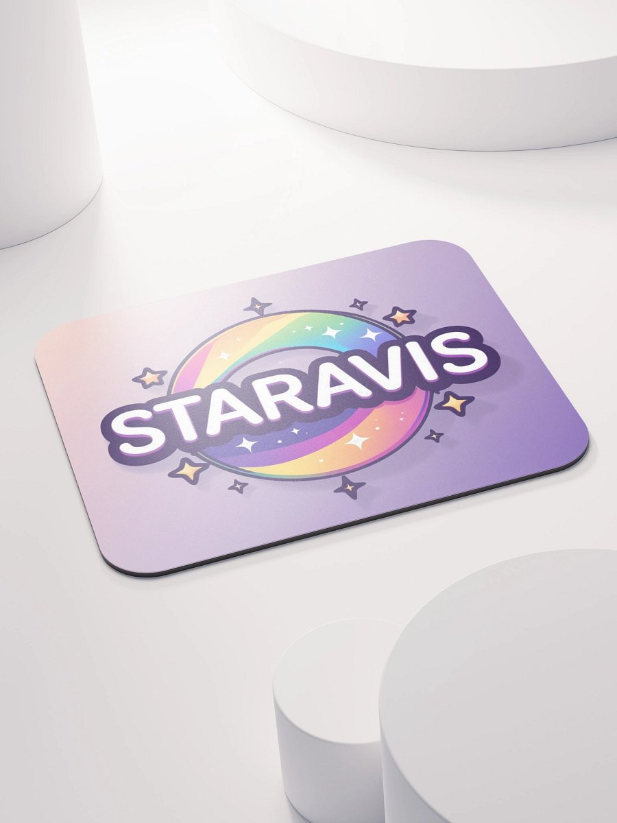 Rainbow Star Mouse Pad product image (4)
