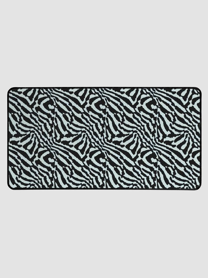 Blue Zebra Desk Mat product image (1)