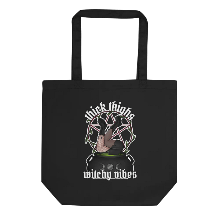 Thick Thighs Witchy Vibes Tote Bag product image (1)