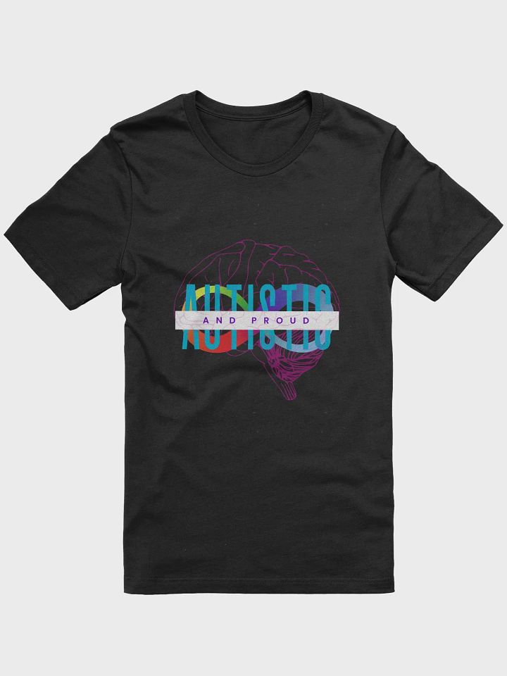 Autistic and Proud Infinity Brain Shirt product image (1)