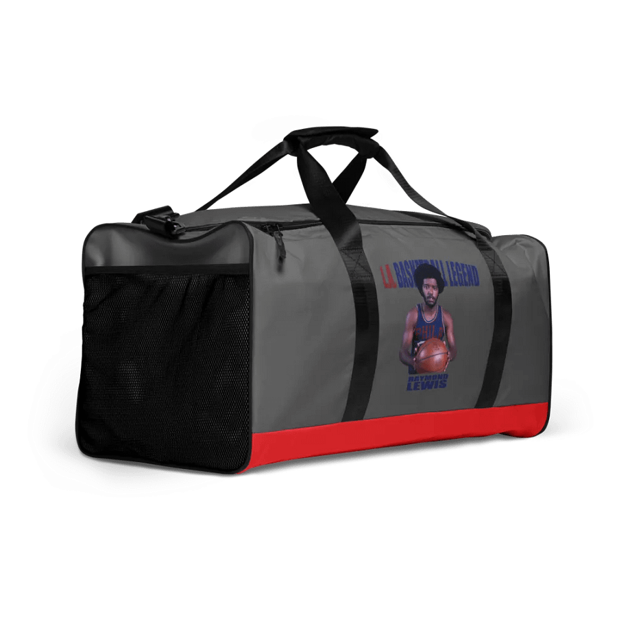 Raymond Lewis L.A. Legend Vintage Red Bottom Duffle Bag product image (12)