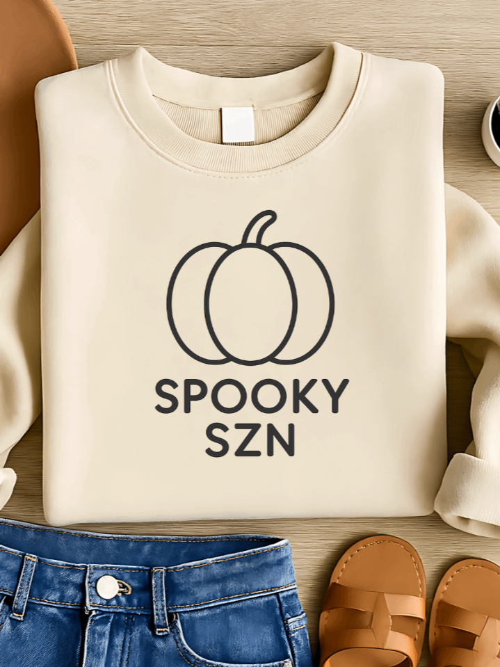 Minimalist Pumpkin Outline Sublimation PNG – Modern Halloween Clipart for T-Shirts – Simple Autumn Theme – 300 DPI Instant Digital Download product image (1)