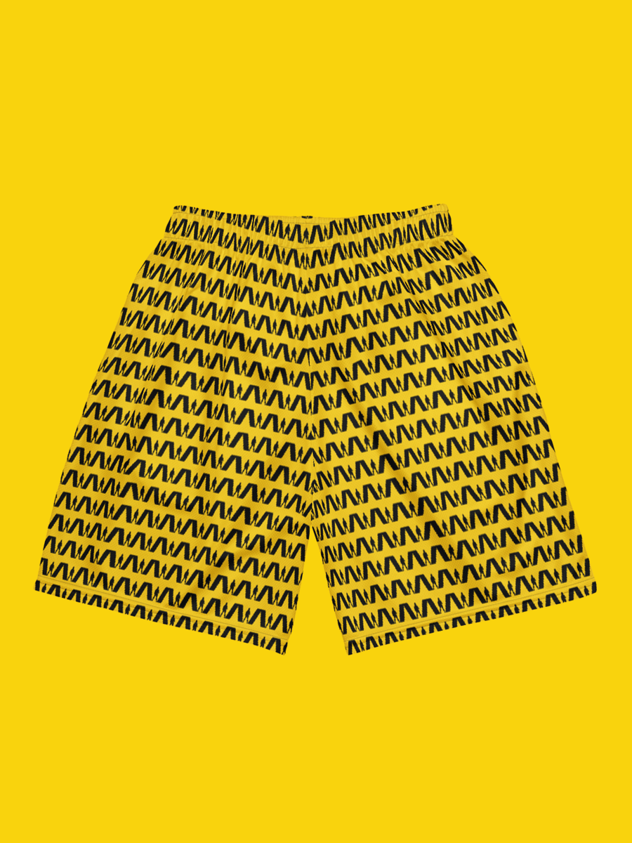 All-Over Print Recycled Unisex Mesh Shorts | WIL Style product image (5)