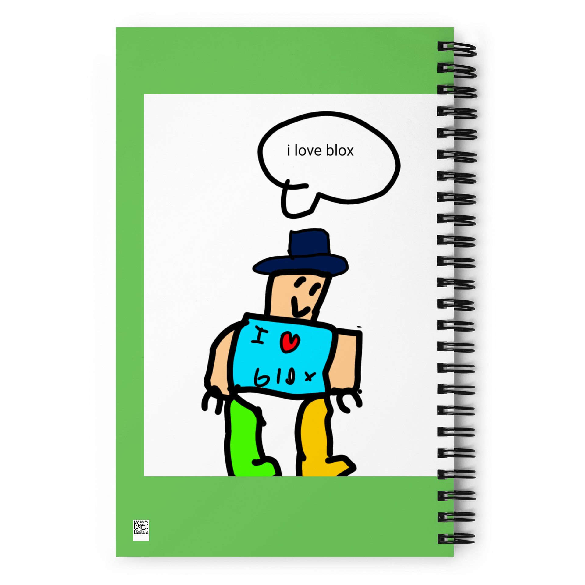 Blox Lover's Spiral Notebook product image (2)