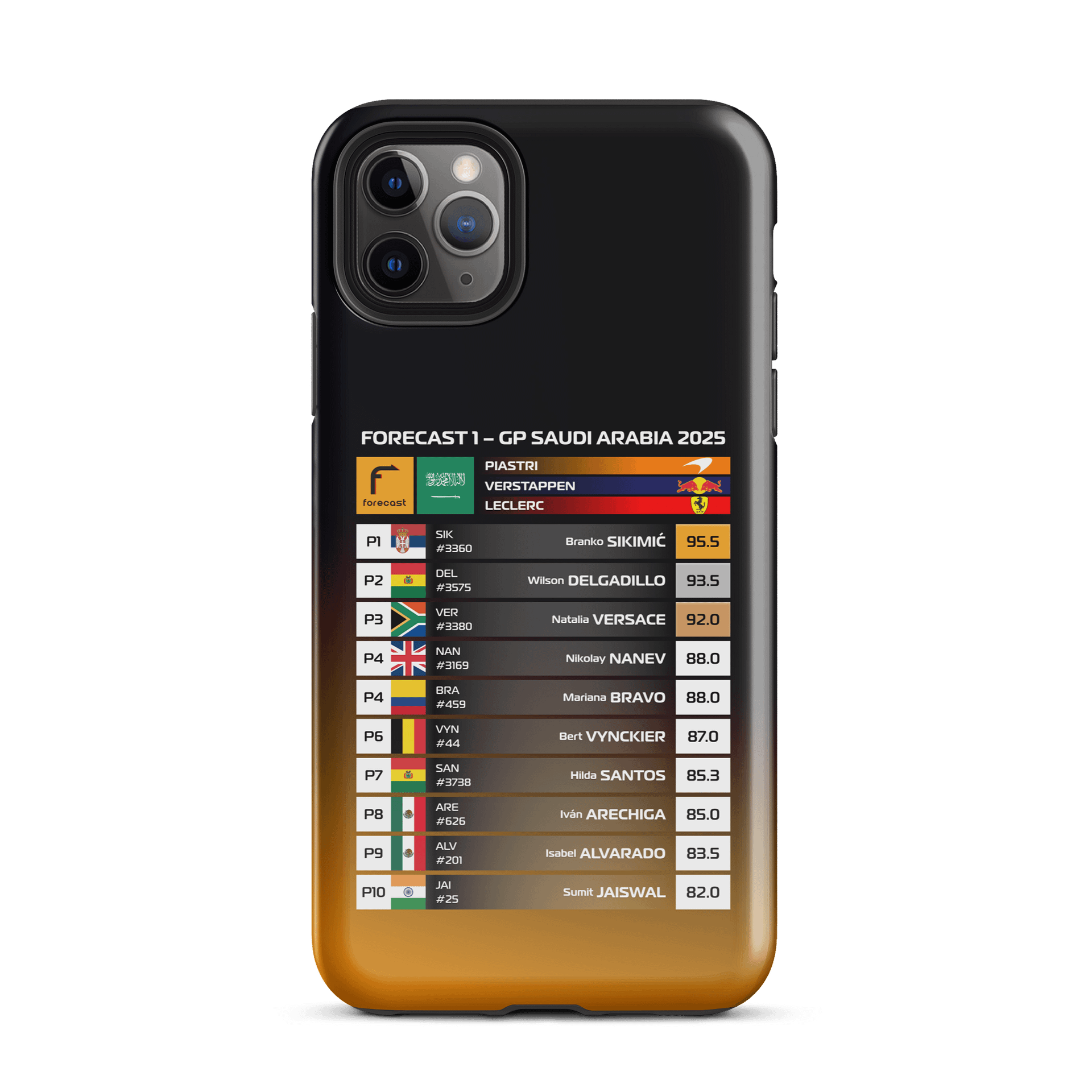 GP Saudi Arabia 2025 iPhone Case product image (2)