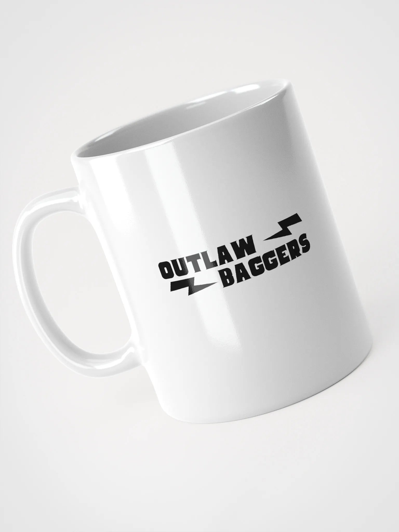 Outlaw Baggers White Mug product image (2)