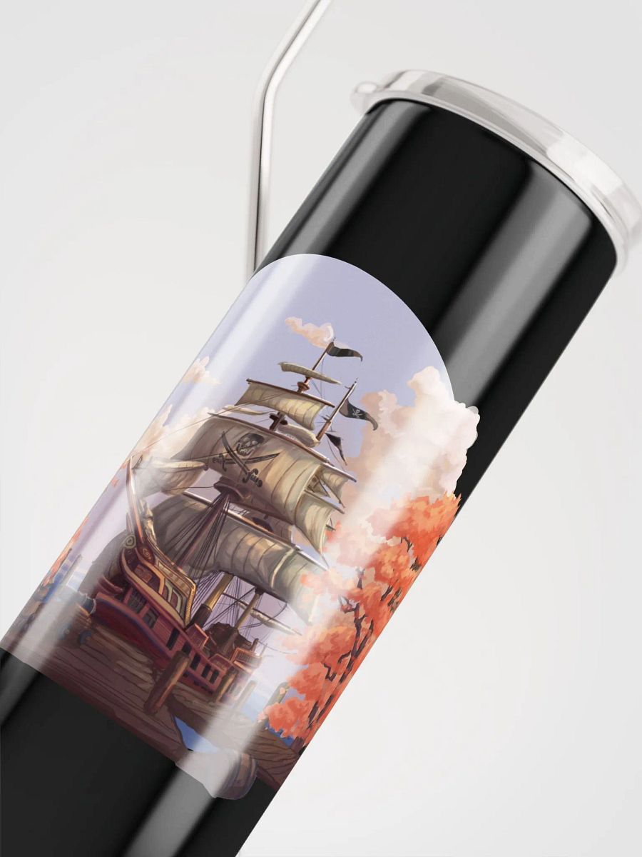 Fall Pirate Water Bottle with Straw product image (5)