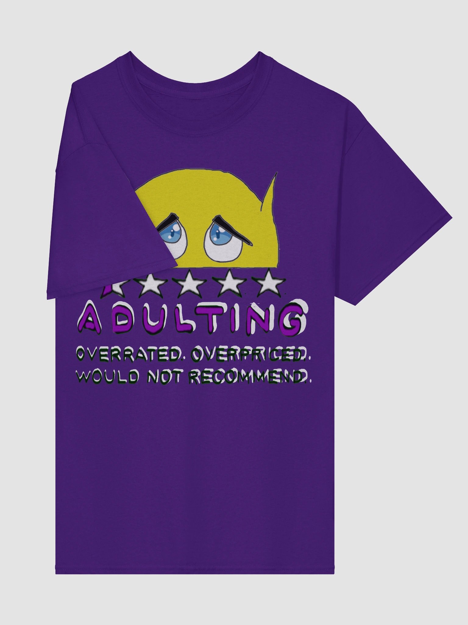 cuebean's "Adulting" T'shirt product image (41)