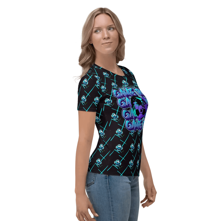 Game Day Soccer European Football All Over Print T-shirt product image (5)