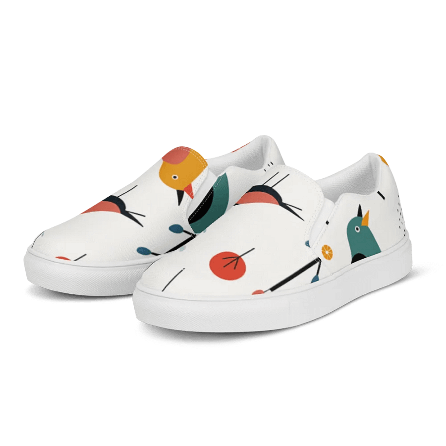 WOMEN'S SLIP-ON CANVAS SHOES 🐦‍⬛ Sweet Bird Harmony product image (11)