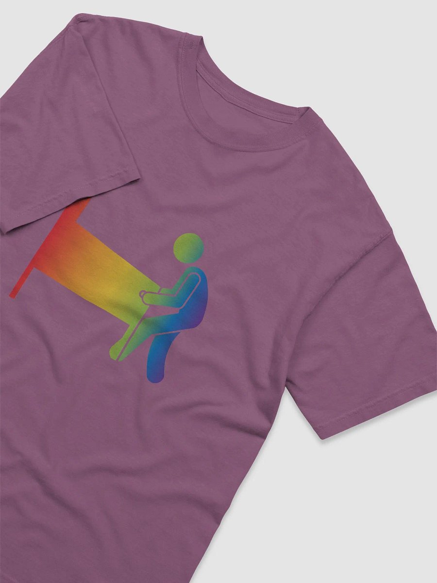 Rainbow Pinball Silhouette Dyed Heavyweight Tee product image (21)