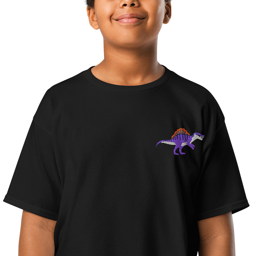 Youth Spinosaurus Embroidered T-Shirt product image (8)