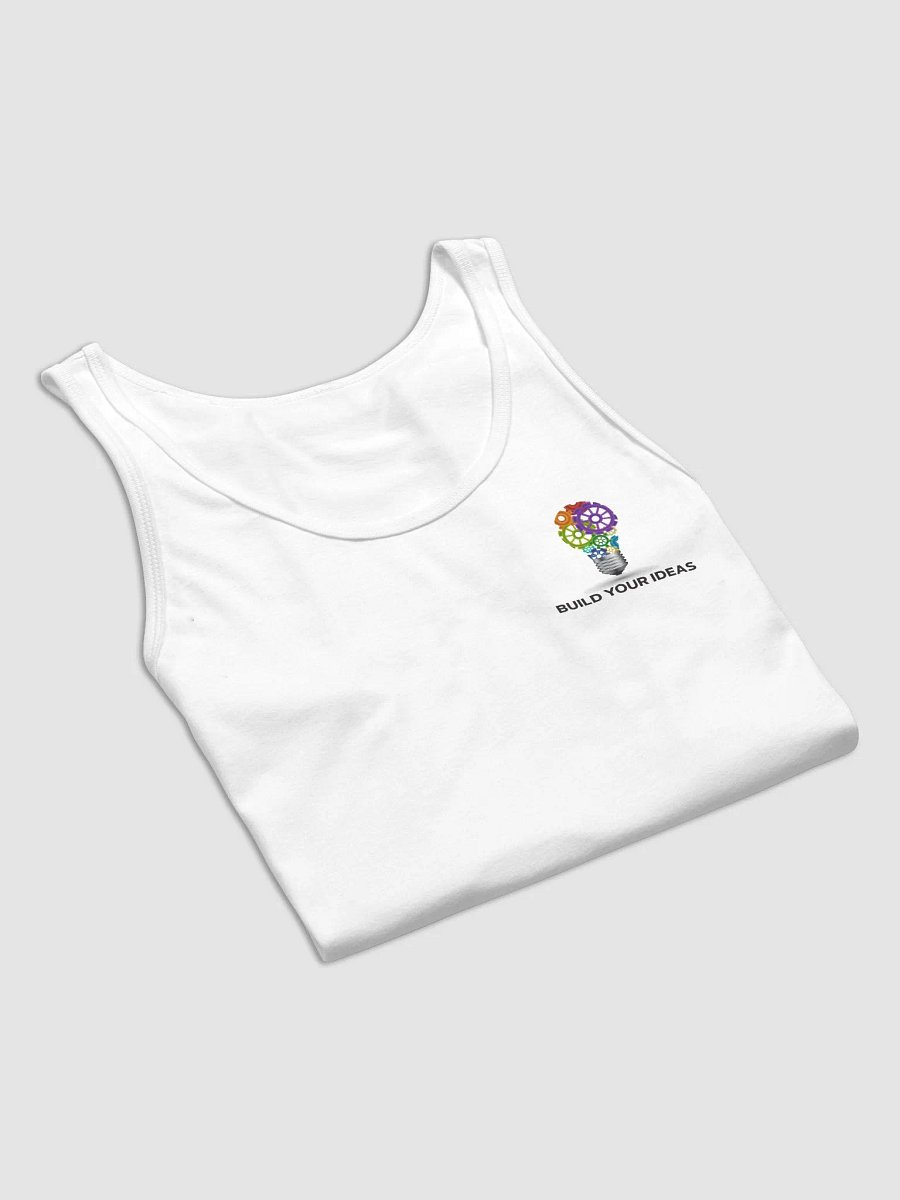 Copy of Build Your Ideas Tank Top Crisp White product image (8)