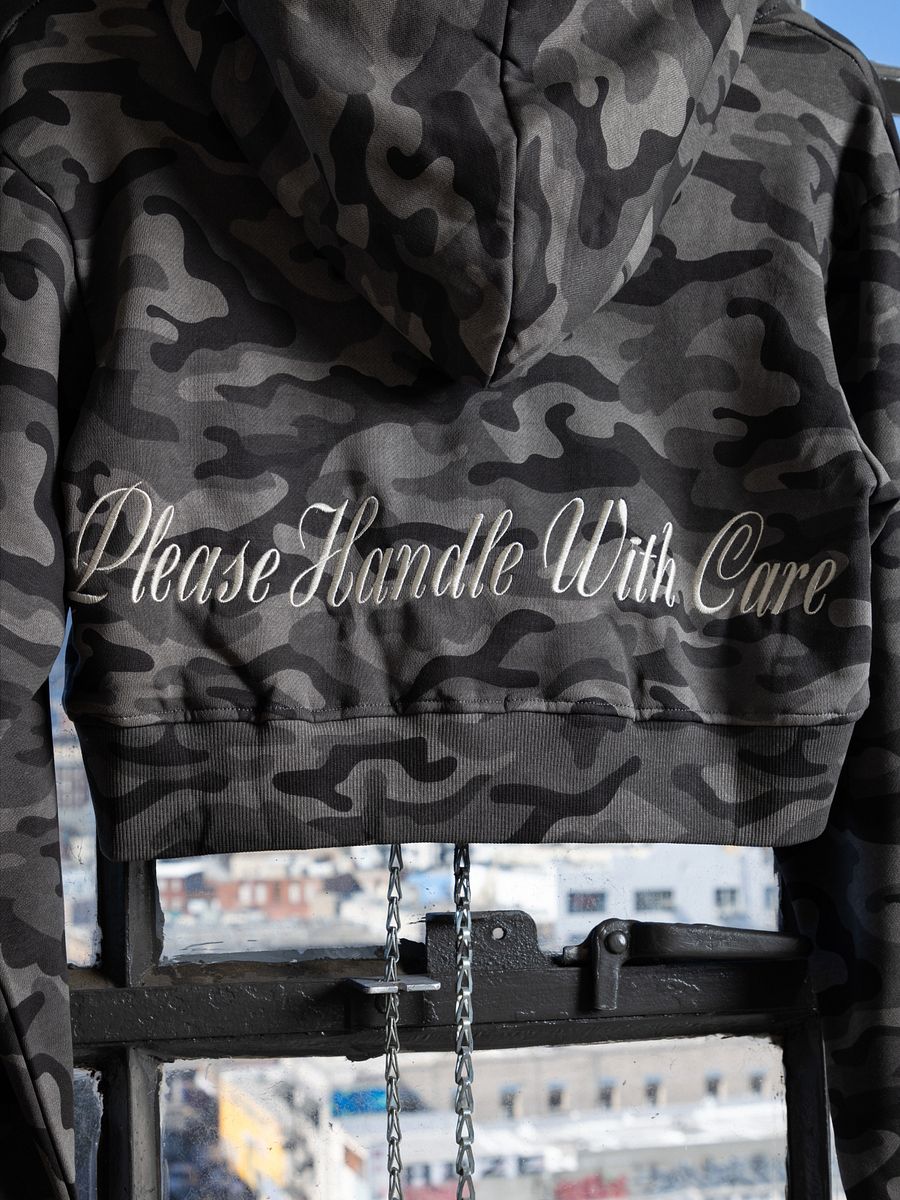 Fragile Cropped Hoodie product image (3)