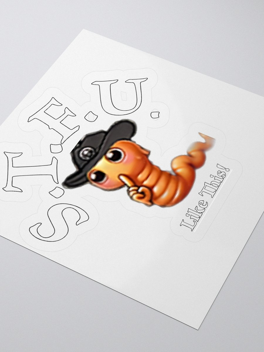 G.L.W. S.T.F.U. KissCut Sticker product image (5)