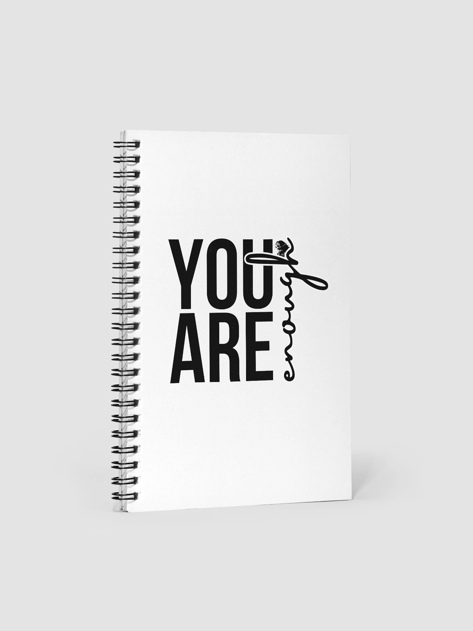 You Are Enough Spiral Notebook product image (1)