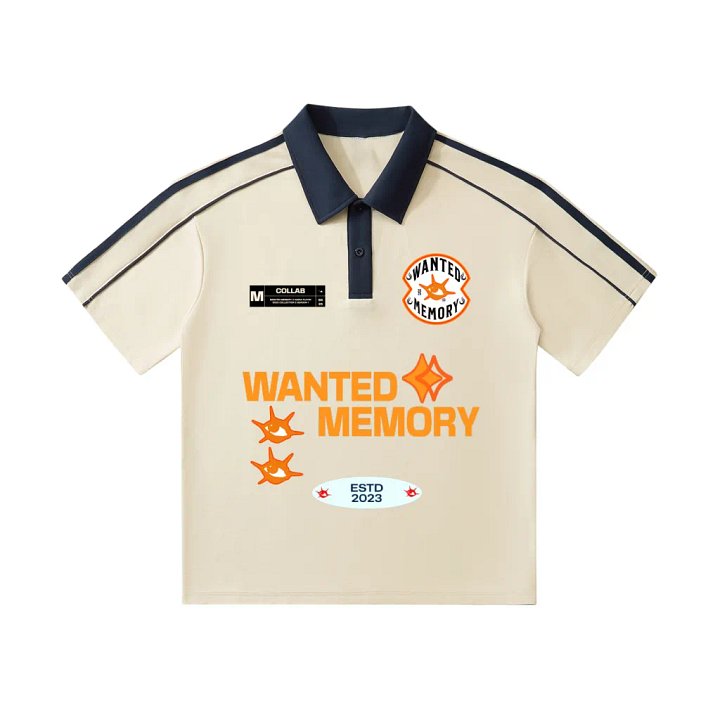 WANTED MEMORY®/NARVI FLOTIN® RACING COLLAR SHIRT 017 product image (1)