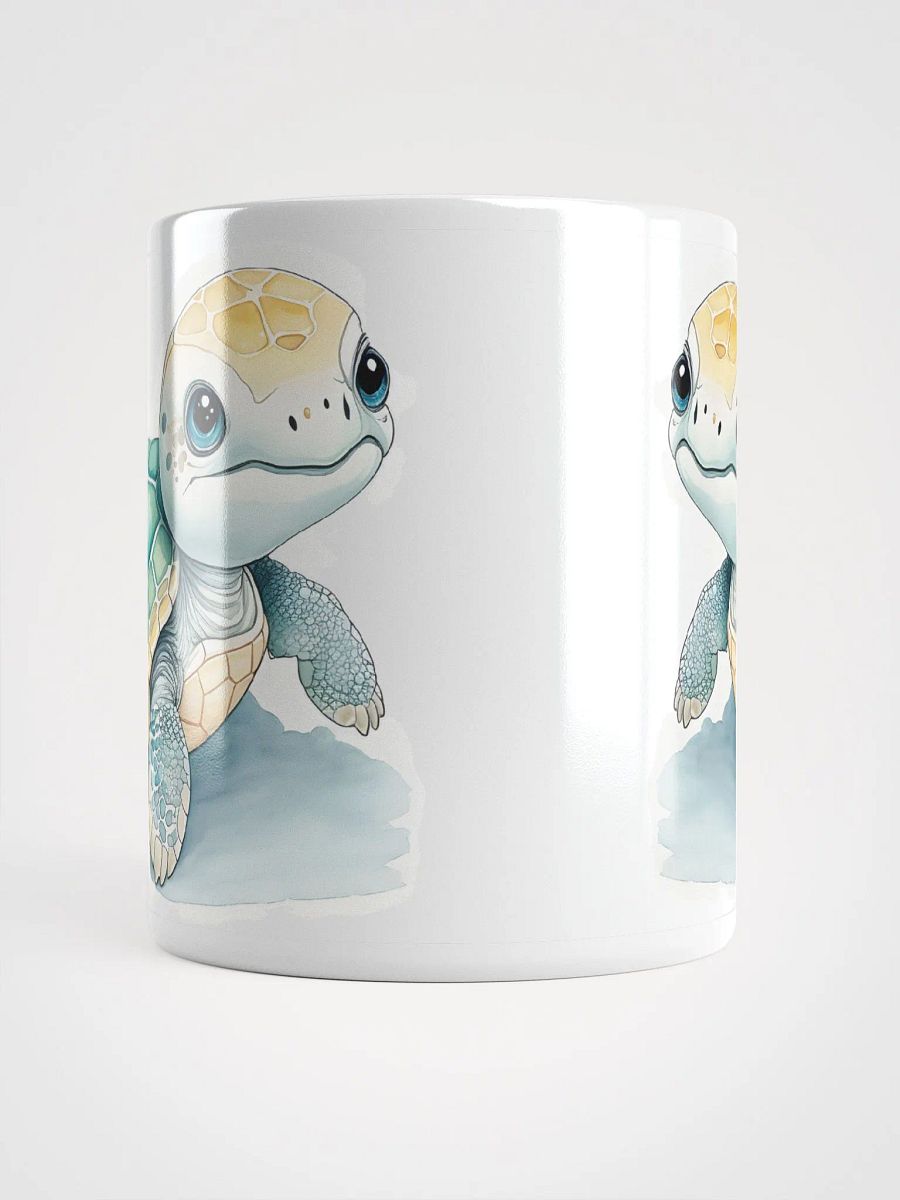 Turtle Tots White Glossy Mug product image (9)