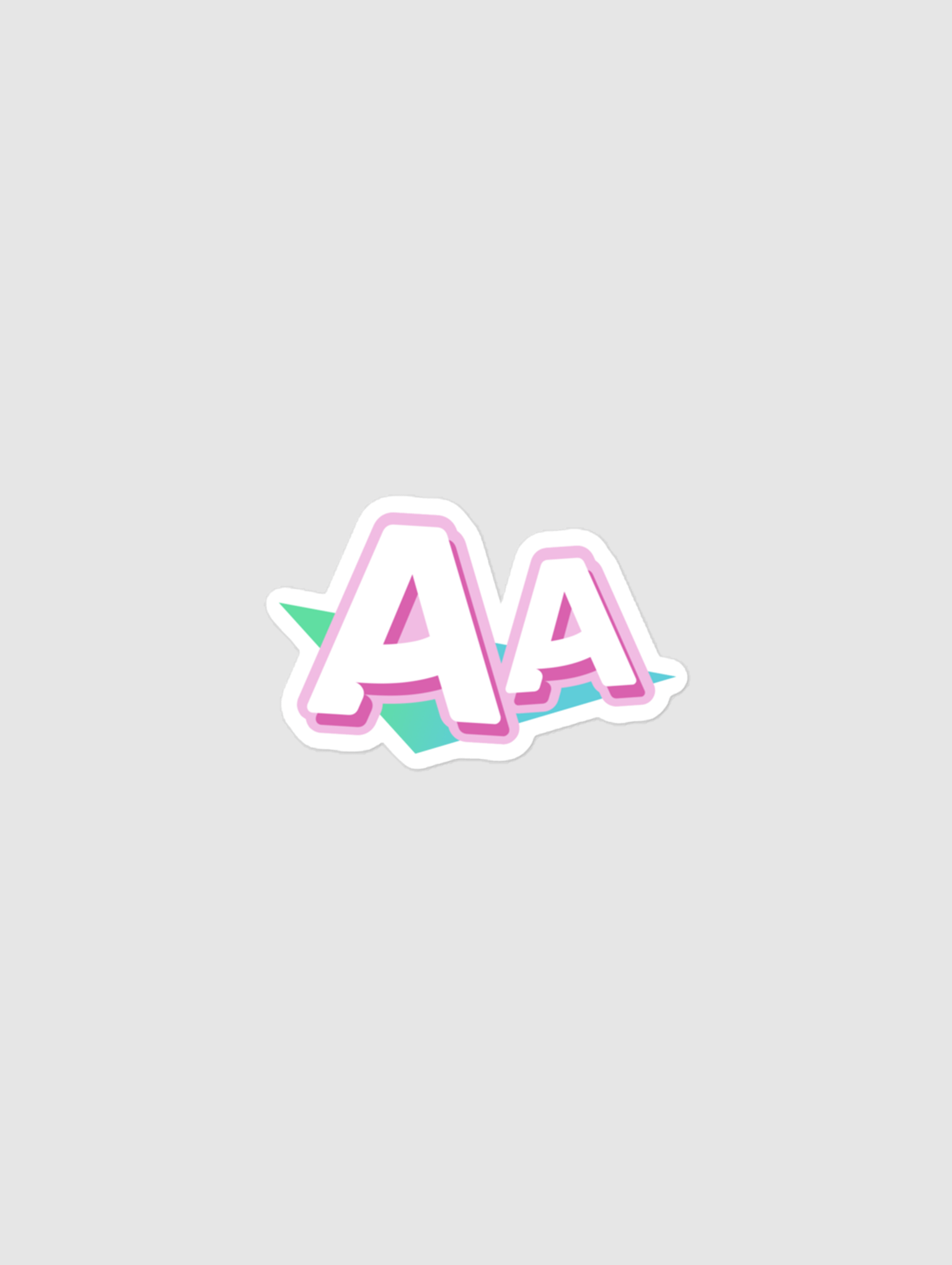 Aaronitmar Logo Sticker product image (1)
