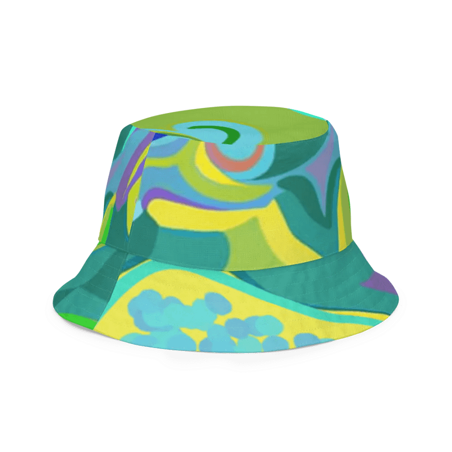 Swirls of Serenity Reversible Bucket Hat product image (5)