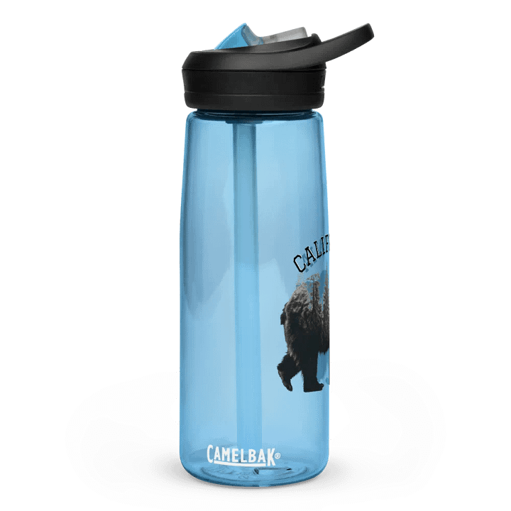 California Bear Pine Trees Sports Water Bottle product image (2)