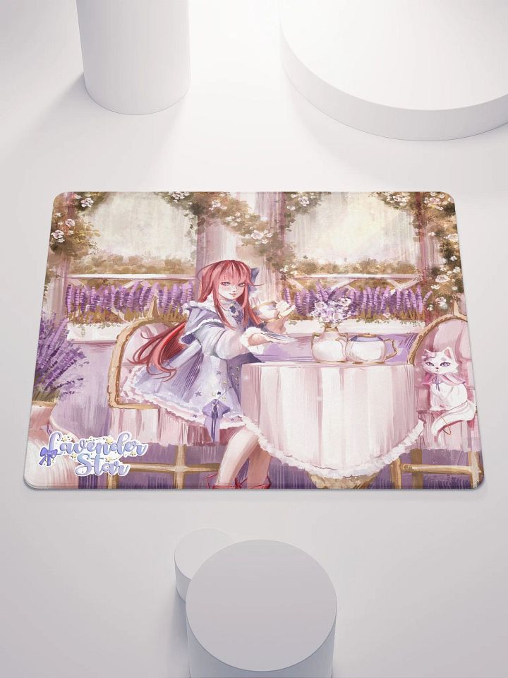 Lavender Star Mousepad product image (2)