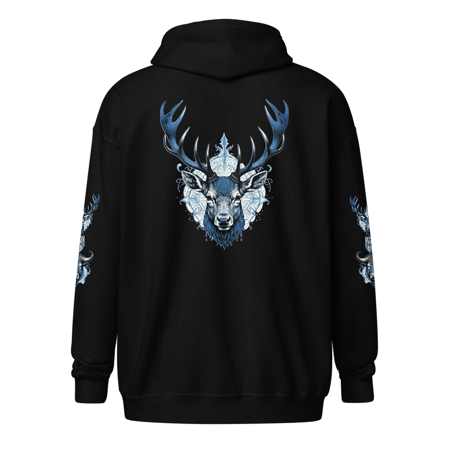 Blue Stag Back Vixen Games zippy Hoodie product image (1)