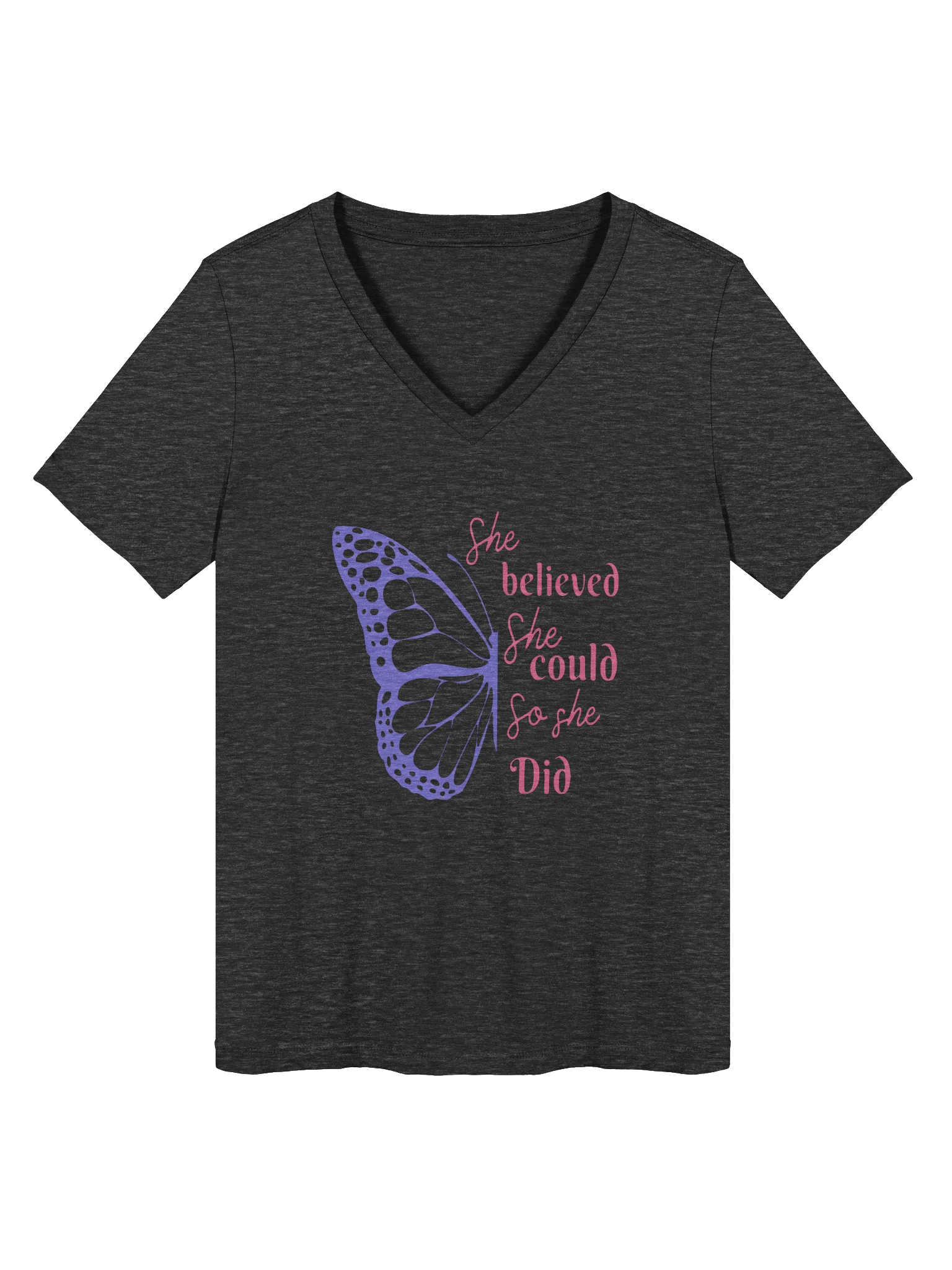 She Believed She Could Women's V Neck product image (1)